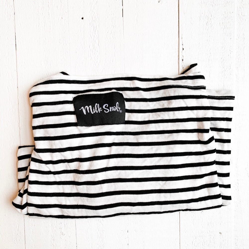 Milk snob car seat cover stripe original